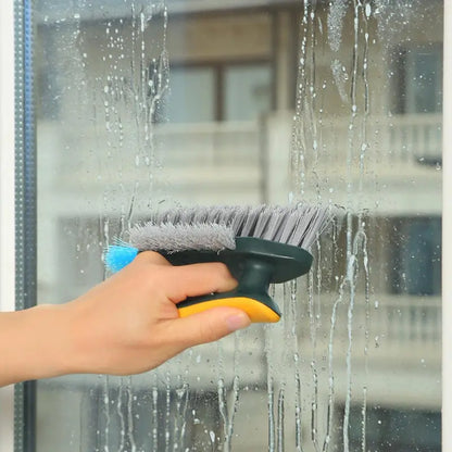 1 Count 4-in-1 Cleaning Brush with Handle