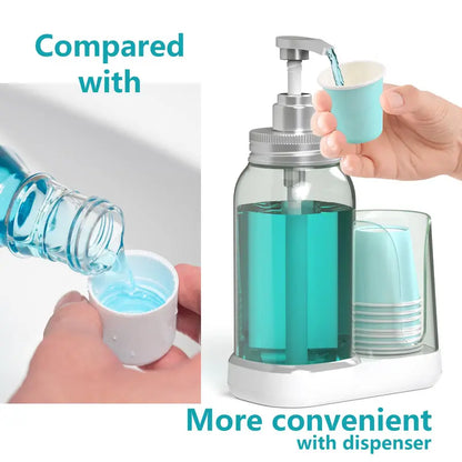 Leak-Proof Mouthwash Dispenser