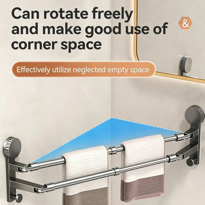 Retractable Suction Towel Hook