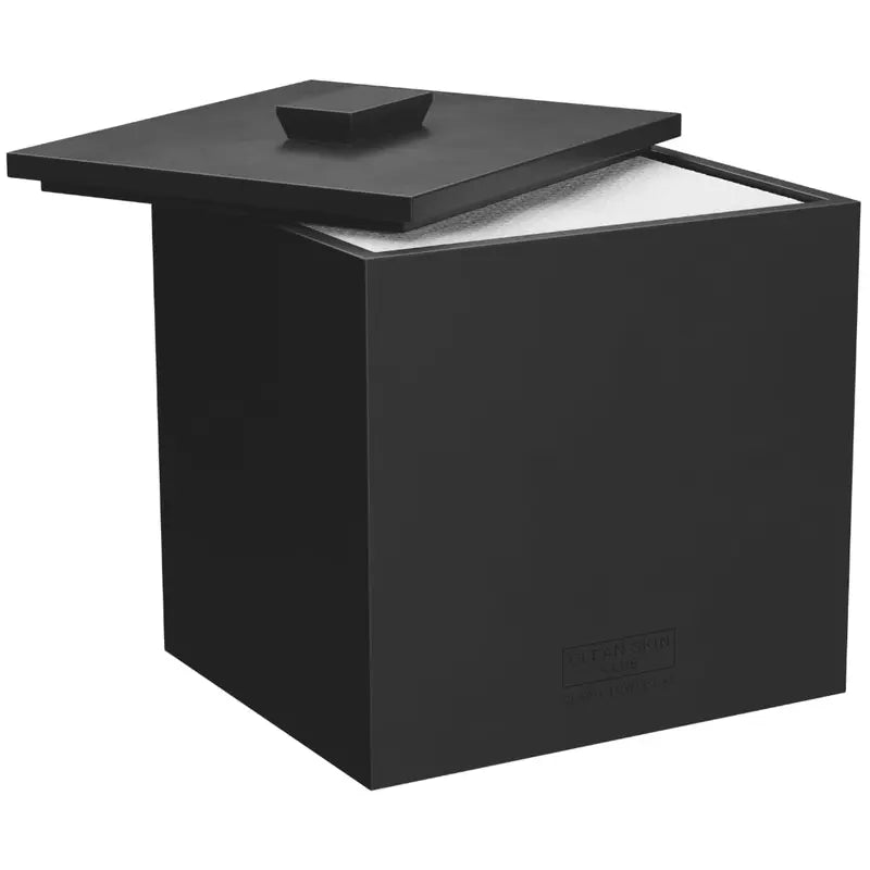 Matte Onyx Cement Box