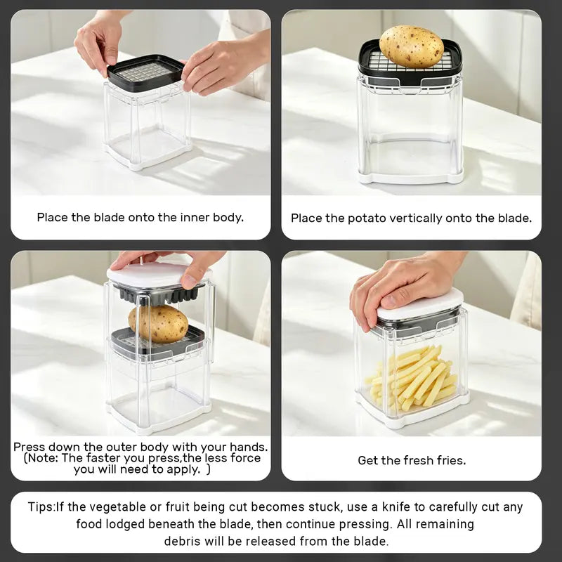 Fingersafe French Fry Cutter