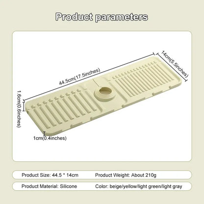 Kitchen Silicone Sink Faucet Mat
