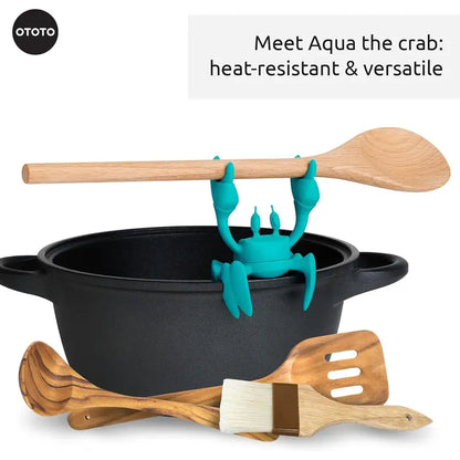 Crab Silicone Utensil Rest