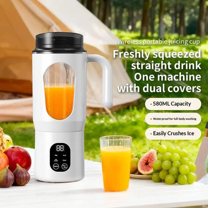 Portable USB Rechargeable 4-in-1 Handheld Mini Stick Blender
