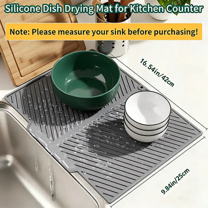 Liquid Silicone Dish Drying Mat