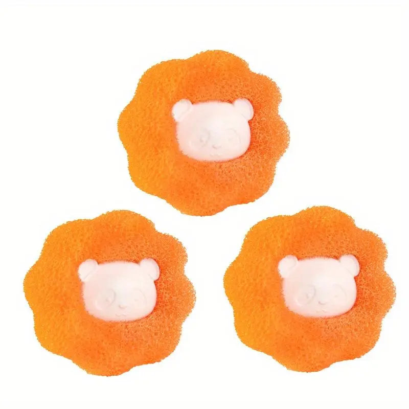 Reusable Hair Remover Rubber Laundry Ball Set