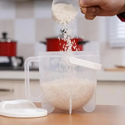 1 Piece Automatic Hands-Free Rice Washing Tool