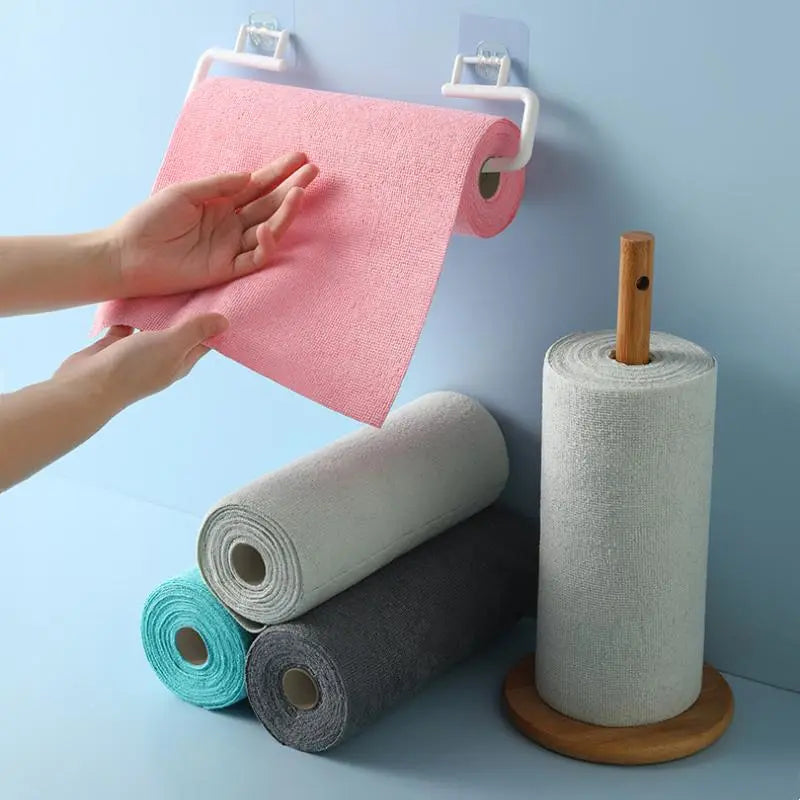 Reusable Microfiber Cleaning Cloth Roll