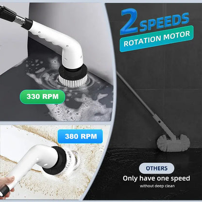 Cordless Electric Spin Scrubber
