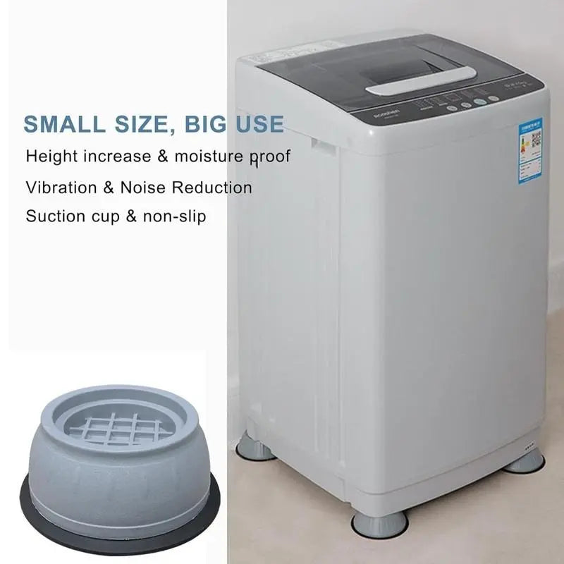 4PCS Durable Anti-Vibration Washing Machine Support Pads