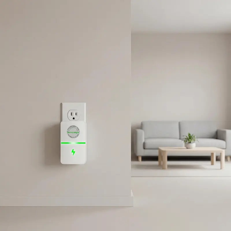 Indoor Plug-In Power Saver Box with US Outlet Wall Plug
