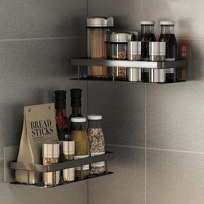 Wall-Mounted Shower Rack