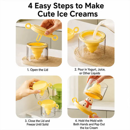 3D Shape Silicone Ice Mold