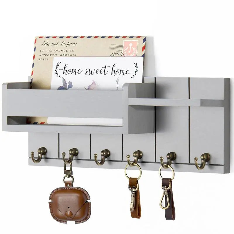 Key Wooden Holder for Wall