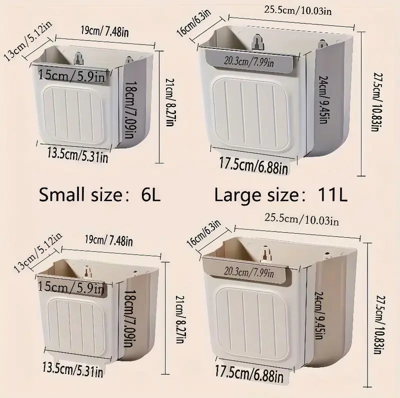 Foldable Kitchen Trash Can