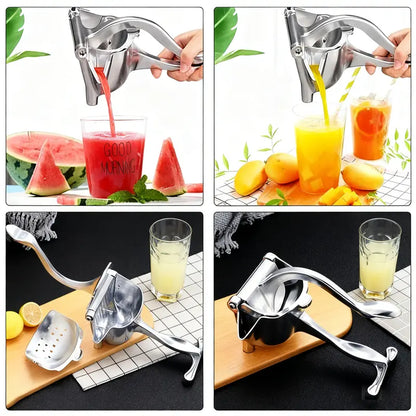 Aluminum Hand-Crank Manual Juice Extractor Machine