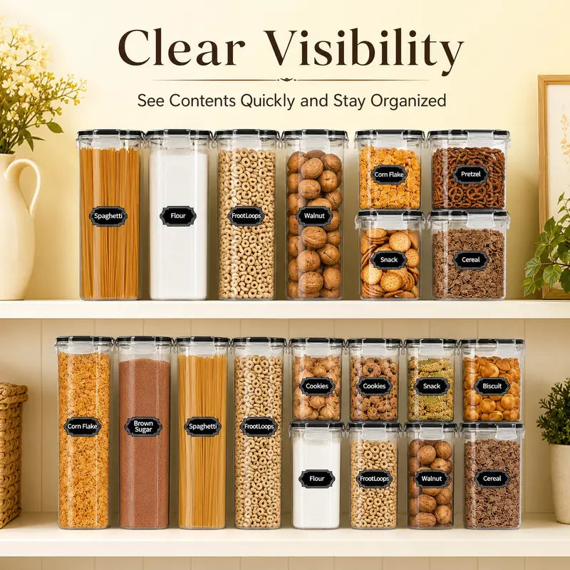32-Piece Airtight Food Storage Container Set