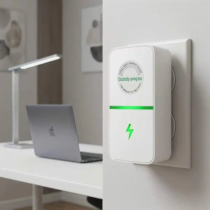 Indoor Plug-In Power Saver Box with US Outlet Wall Plug