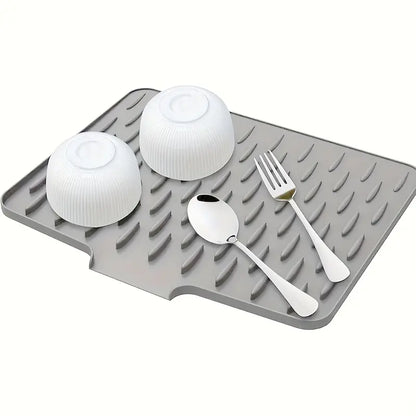 Non-Slip Silicone Kitchen Drain Mat