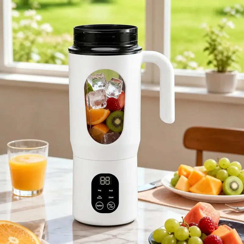 Portable USB Rechargeable 4-in-1 Handheld Mini Stick Blender