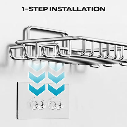 Stainless Steel Adhesive Soap Holder