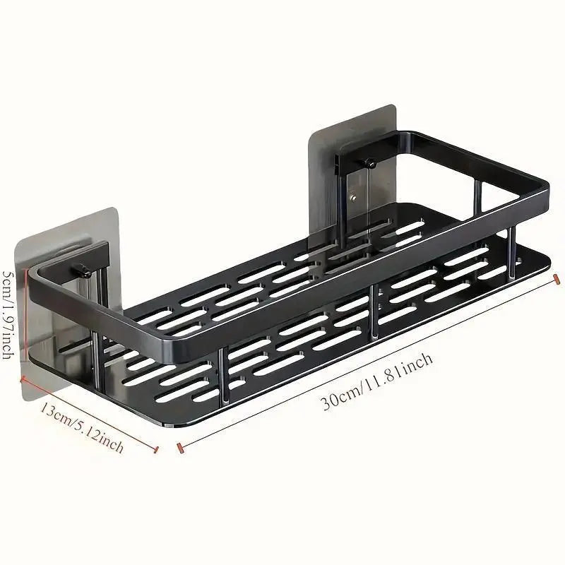 Wall-Mounted Shower Rack