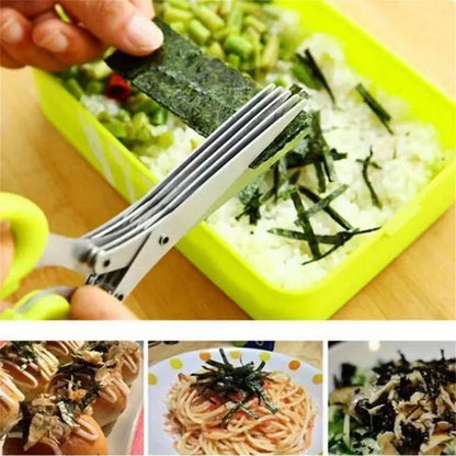 Stainless Steel Multi-layers Kitchen Scissors