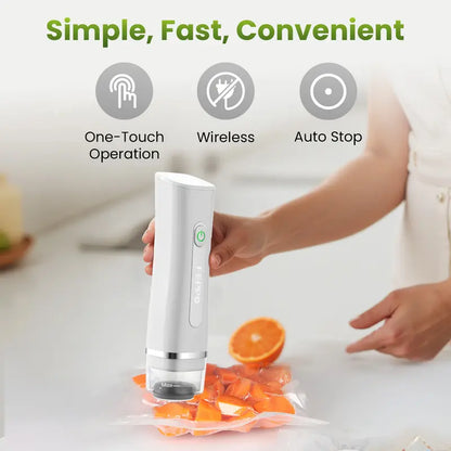 Vacuum Sealer for Food with Visible Water Tank