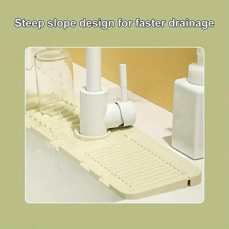 Kitchen Silicone Sink Faucet Mat
