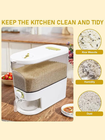 5kg/10kg Clear Rice Dispenser