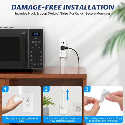 Wall Swivel Socket Extender