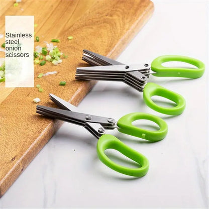 Stainless Steel Multi-layers Kitchen Scissors
