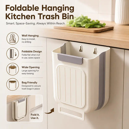 Foldable Kitchen Trash Can