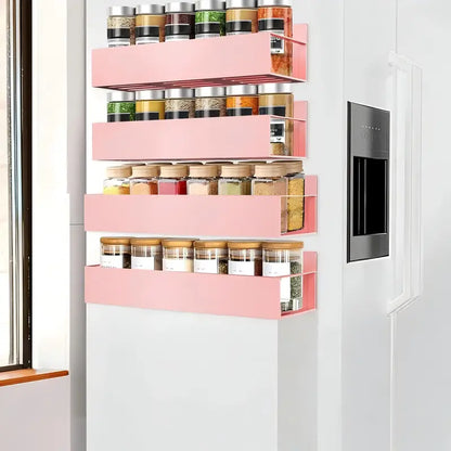 Heavy Duty Magnetic Kitchen Spice Storage Rack Organizer