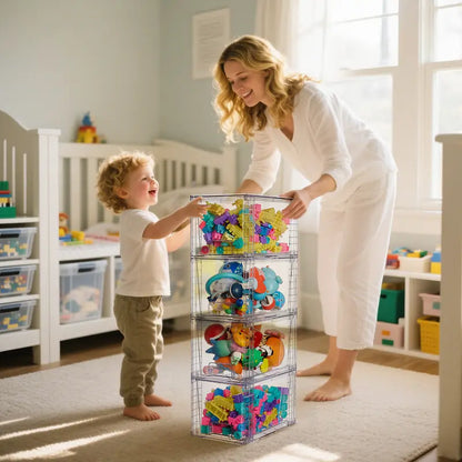 2-8 Pack 12in Stackable Undersink Storage Drawers