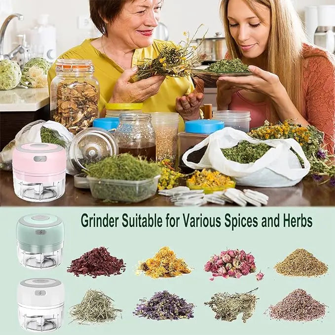 Portable Mini Multifunctional Electric Food Chopper
