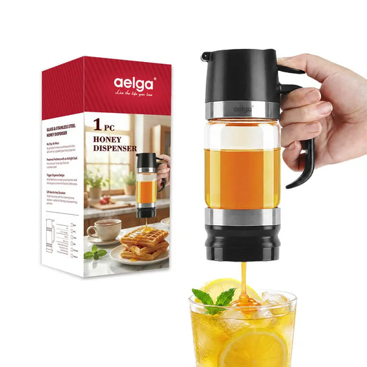 Glass Honey Dispenser