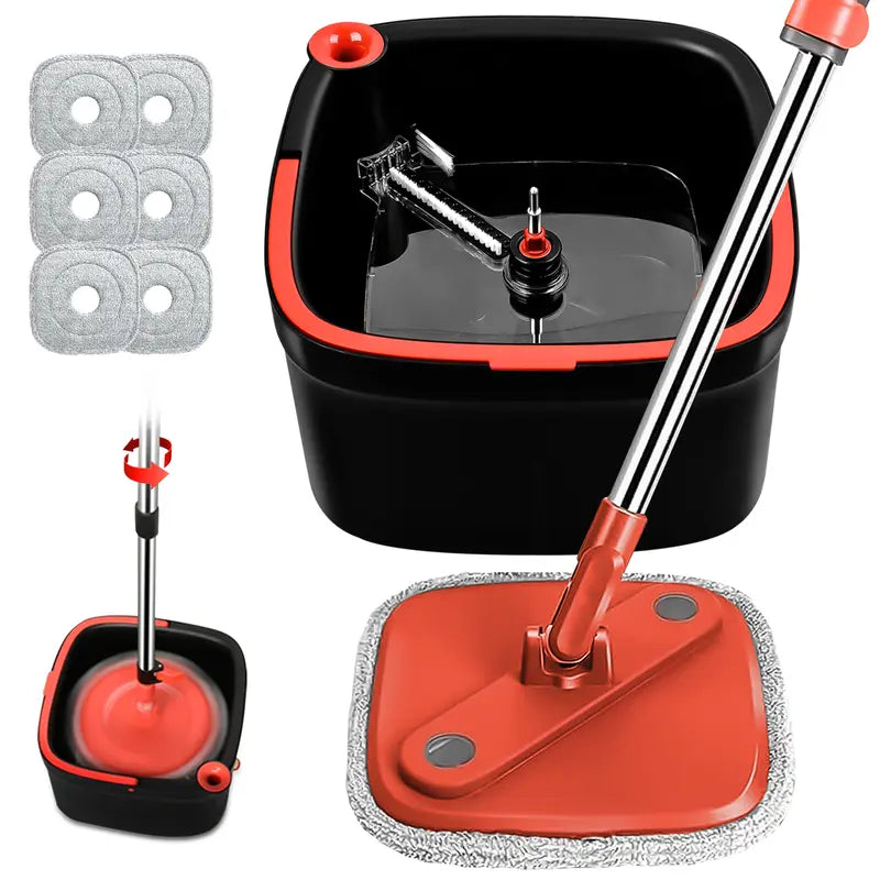 Easy Wring Spinning Mop and Bucket Set