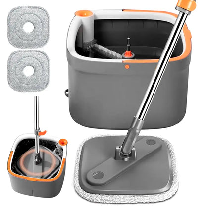 Easy Wring Spinning Mop and Bucket Set