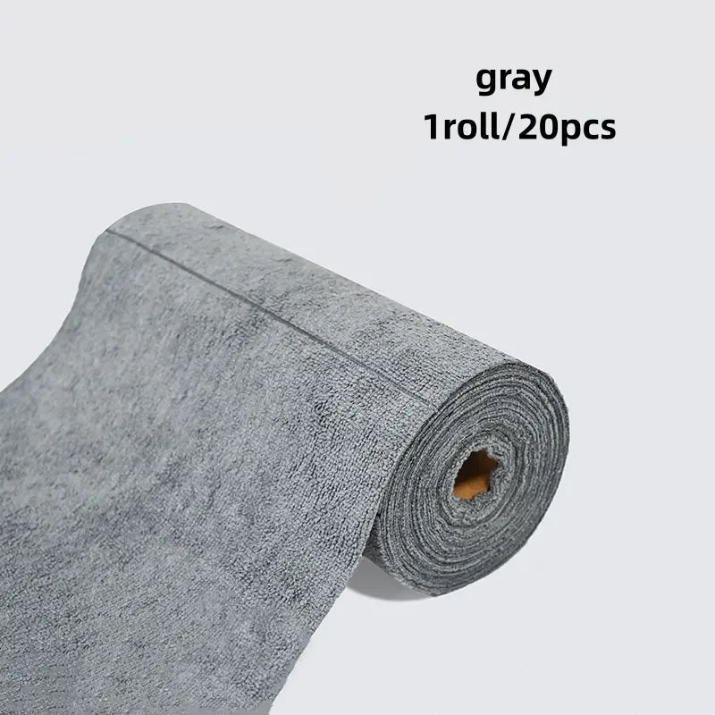 Reusable Microfiber Cleaning Cloth Roll