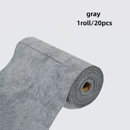 Reusable Microfiber Cleaning Cloth Roll