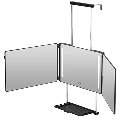 Adjustable LED Lit 3-Way Mirror