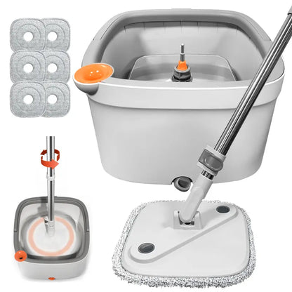 Easy Wring Spinning Mop and Bucket Set