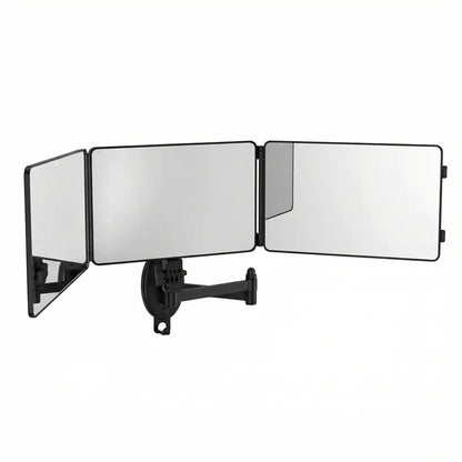 Adjustable LED Lit 3-Way Mirror