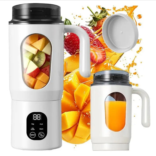 Portable USB Rechargeable 4-in-1 Handheld Mini Stick Blender