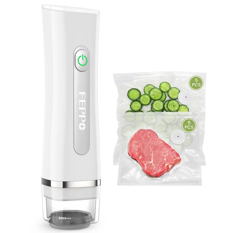 Vacuum Sealer for Food with Visible Water Tank