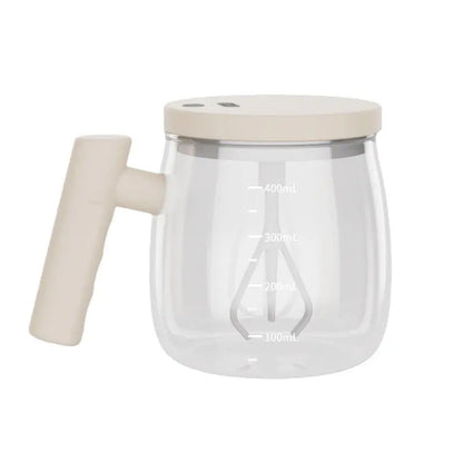 Glass mixing cup